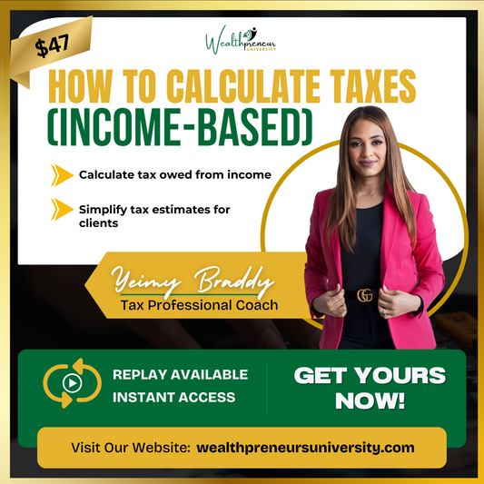 How to Calculate Taxes (Income-Based)