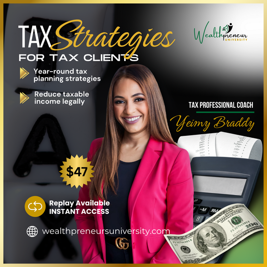 Tax Strategies for Tax Clients