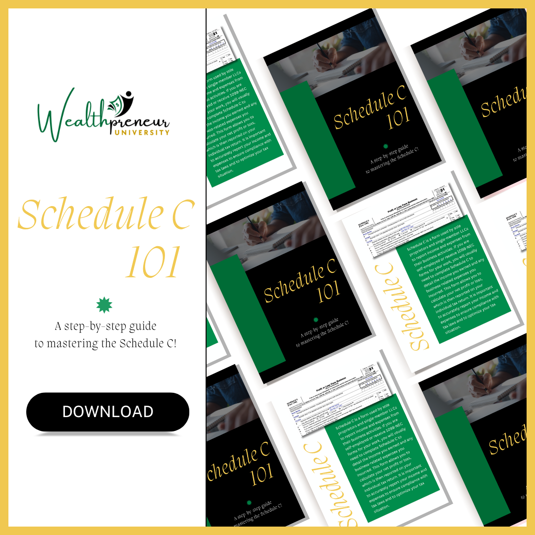 Schedule C 101 Textbook - With MRR